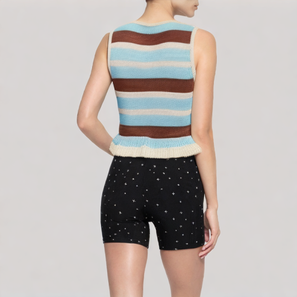 sequined vest