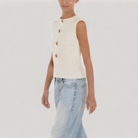 Button-up vest