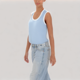 Vintage women's knitted vest