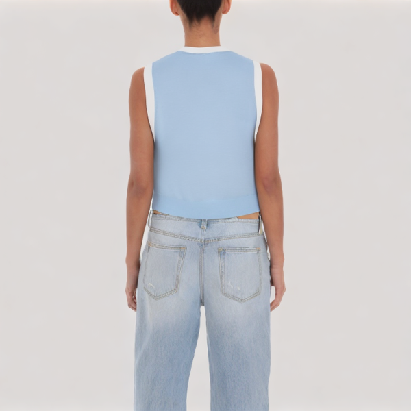 Vintage women's knitted vest