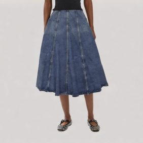Versatile Denim Mermaid Skirt