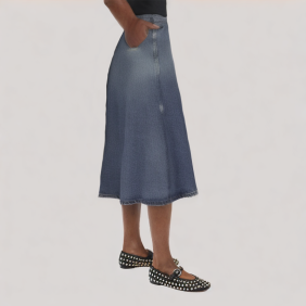 Versatile Denim Mermaid Skirt