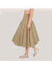 Pleated Lantern Skirt