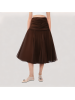 Semi-Sheer Pleated Skirt