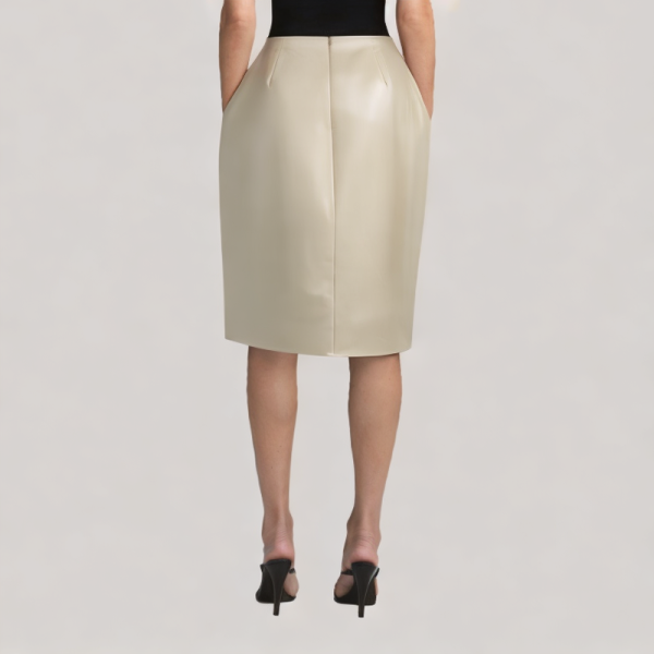 Fashion Side Pleated Skirt