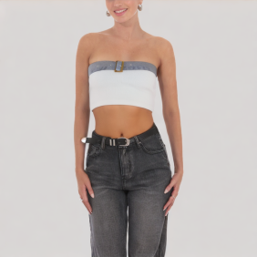 Black versatile off-shoulder top