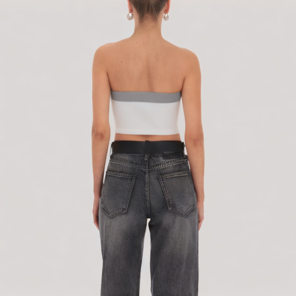 Black versatile off-shoulder top