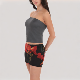 Gray casual off-the-shoulder top