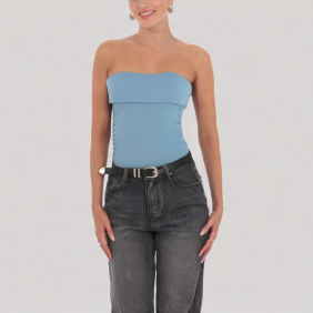 Slim Fit Knit Off-Shoulder Top