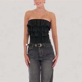 Simple and elegant off-shoulder top