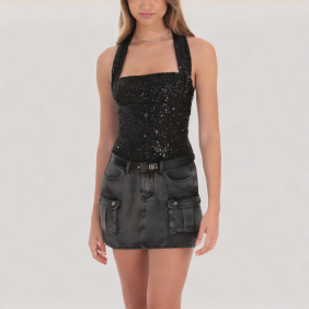 Loose work skirt