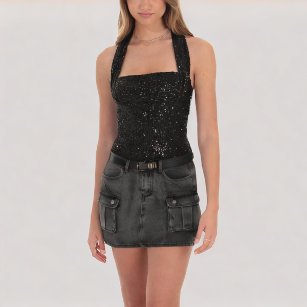 Loose work skirt
