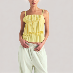 Pleated Lightweight Camisole