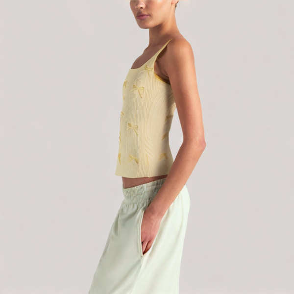 Lace Bowknot Camisole Top