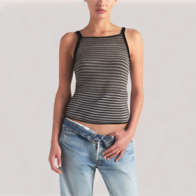 Striped tank top