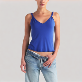 Simple V-neck camisole top