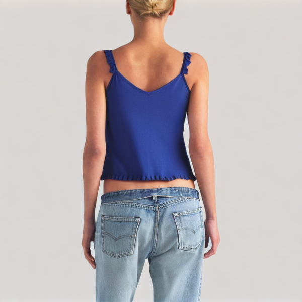 Simple V-neck camisole top