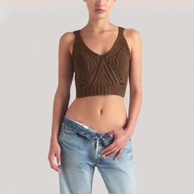 Versatile Casual Knit Cami Top