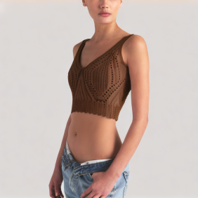 Versatile Casual Knit Cami Top