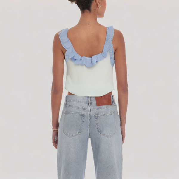 Checkered Patchwork Camisole