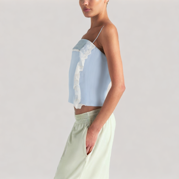 Sweet Lace Trim Camisole